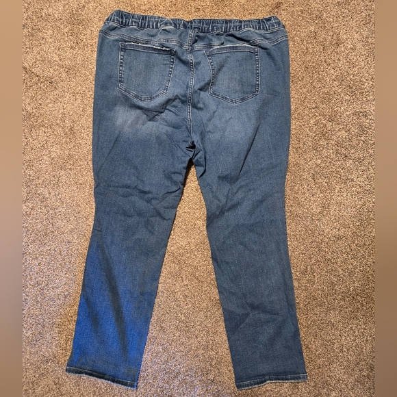 Women's Torrid stretchy elastic waistband jeans size 2X in great condition - Picture 5 of 5